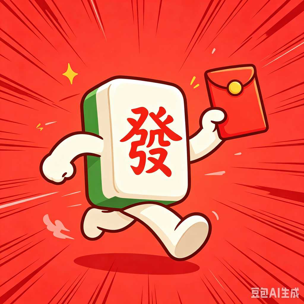 unique text mahjong tiles design